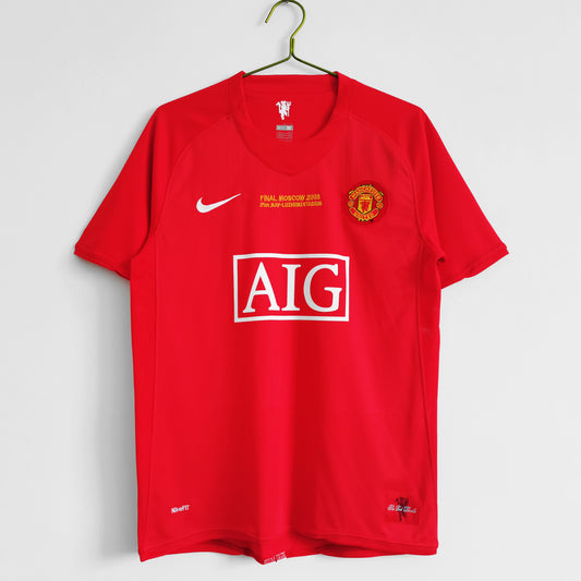 2007/2008 Manchester United Home Jersey