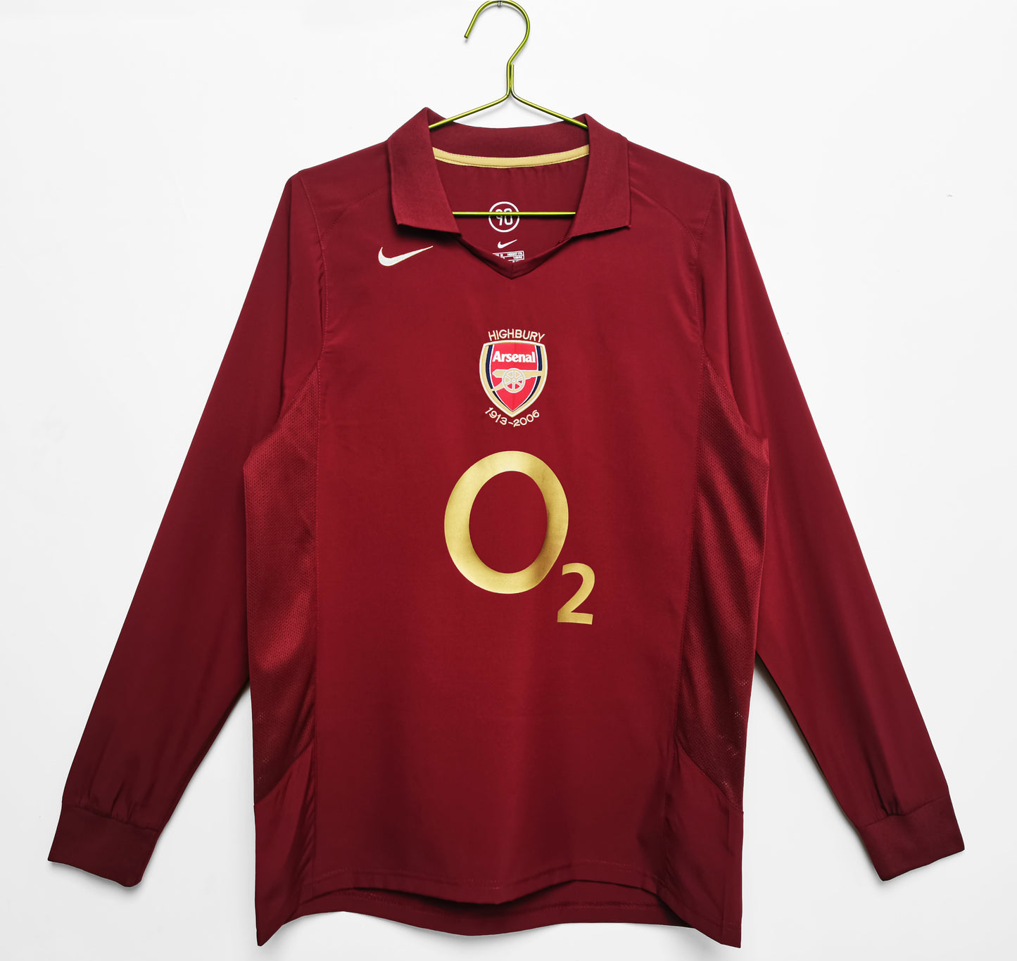 2005/2006 Arsenal Home Long Sleeve Jersey