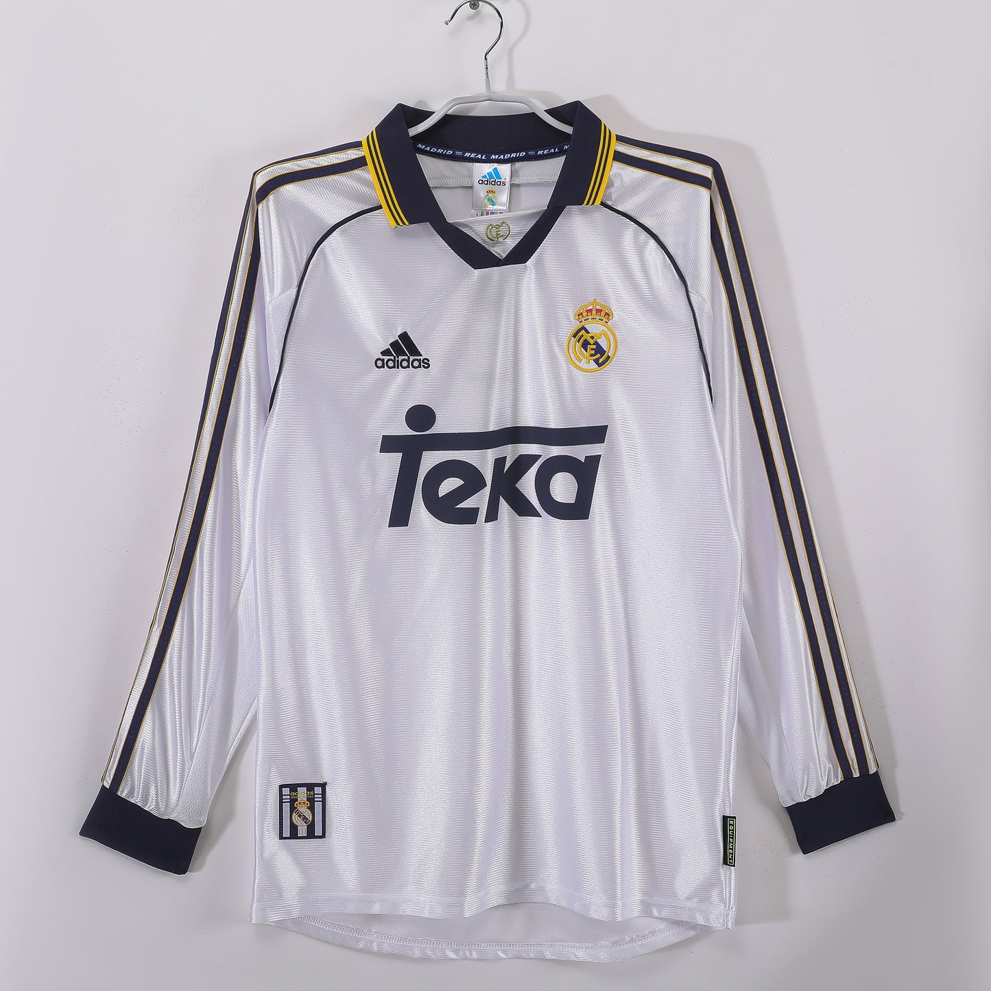 1998/2000 Real Madrid Home Long Sleeve Jersey
