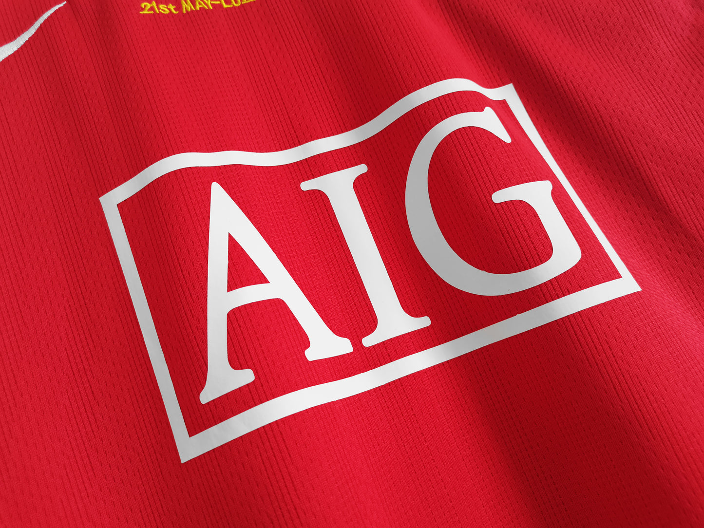 2007/2008 Manchester United Home Jersey