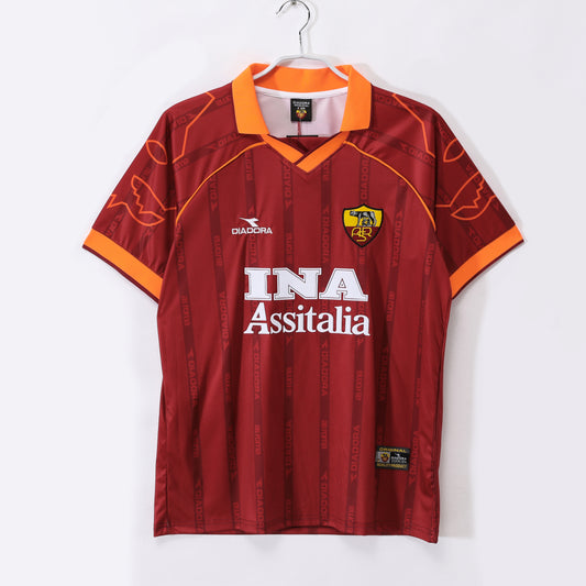 1999/2000 Roma Home Jersey