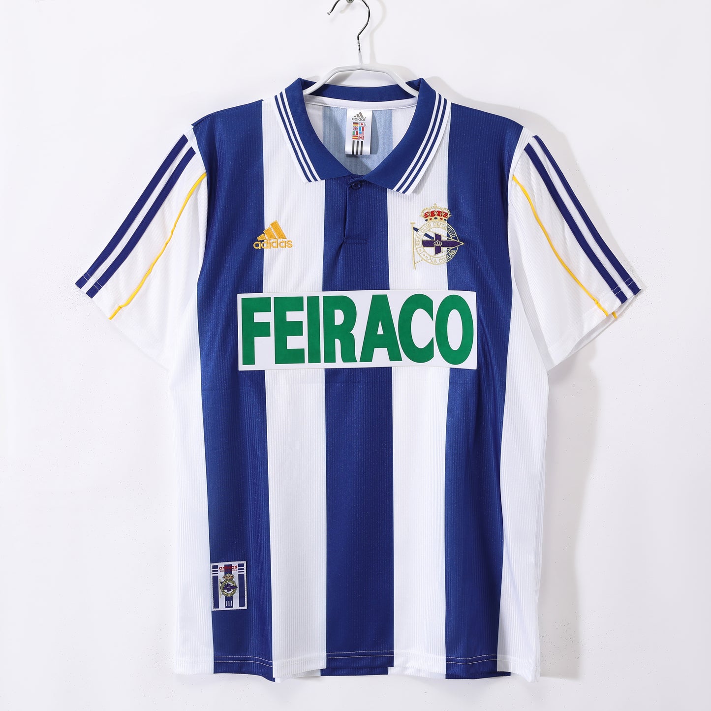 1999/2000 Deportivo La Coruna Home Jersey
