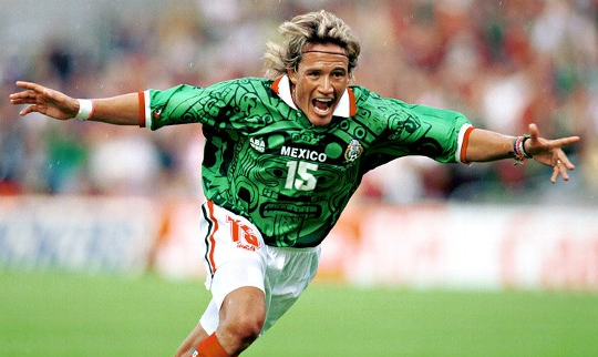 1998 Mexico Home Jersey