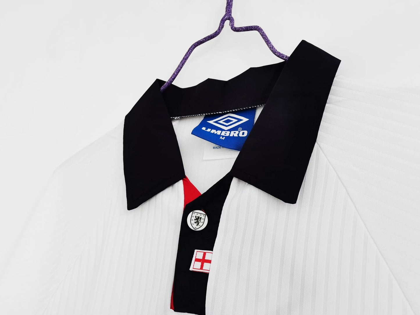 1998 England Home Long Sleeve Jersey