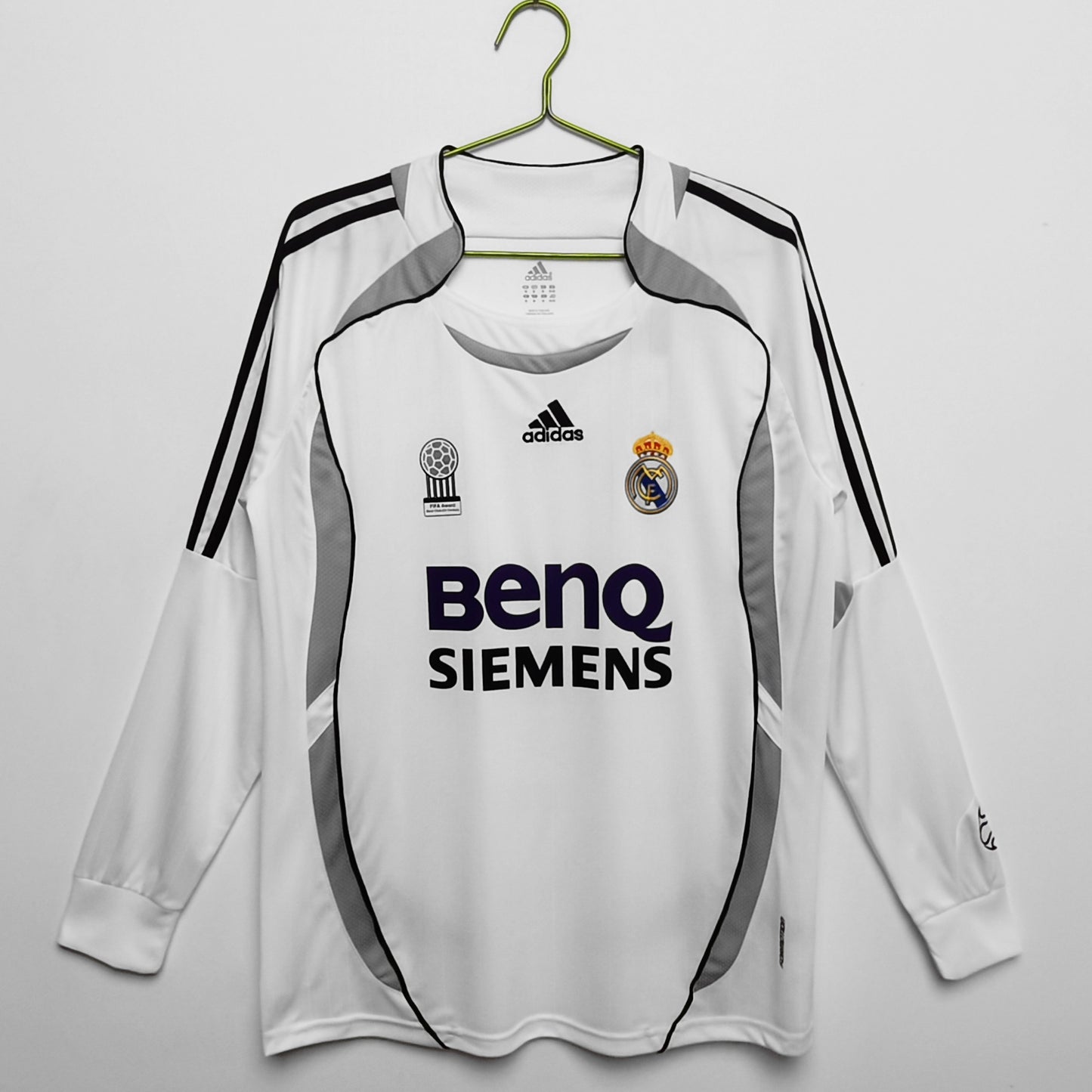 2006/2007  Real Madrid Home Long Sleeve Jersey