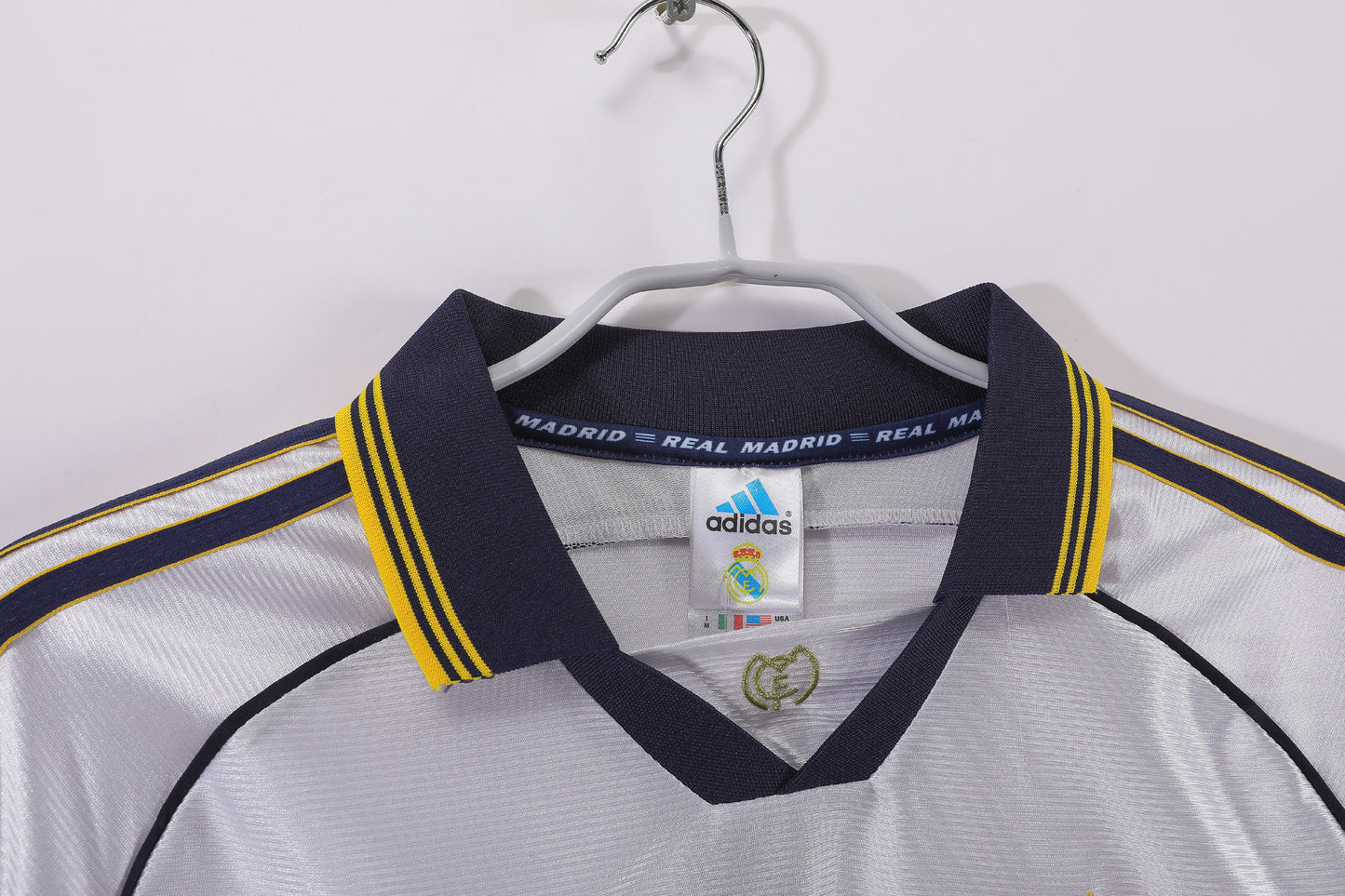 1998/2000 Real Madrid Home Long Sleeve Jersey