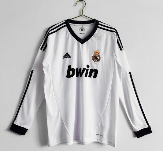 2012/2013 Real Madrid Home Long Sleeve Jersey